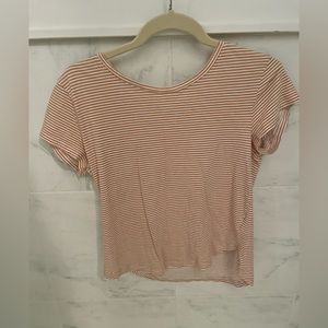 H&M Yellow Stripped Tee